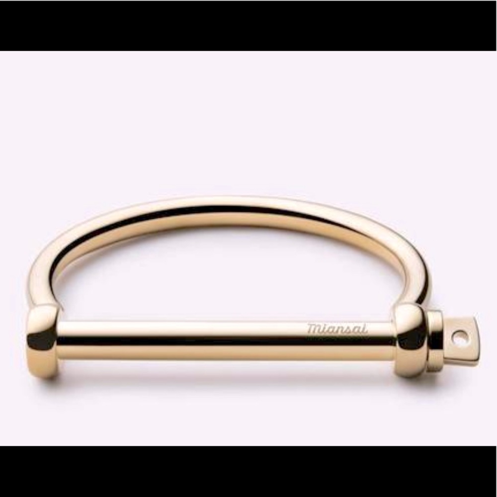 Women’s Miansai Screw Cuff Bracelet: Small